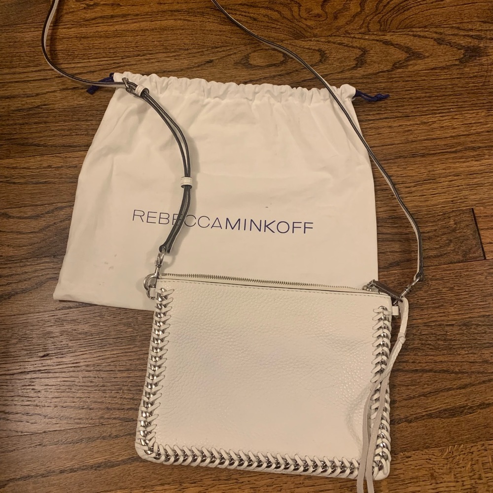 Sold❌Rebecca Minkoff White Crossbody Bag